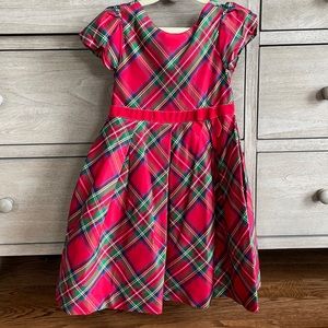 Janie and Jack Tartan Christmas Dress